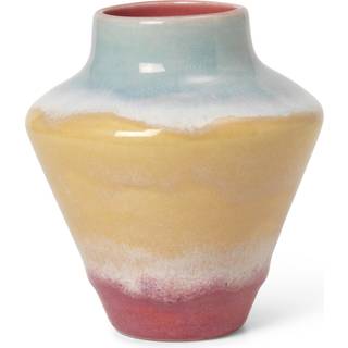 X KimPop Vase, Pink/Mint/Yellow