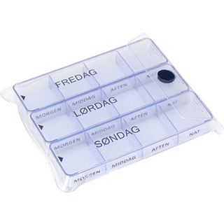 Medimax Doseringsæske Weekendsæt (Vinyl Etui) (1 stk)