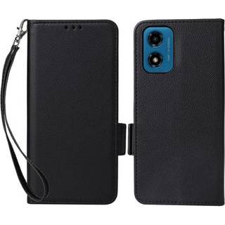 Motorola Moto G24 Power/G24 Pung Taske med Magnetisk Lukning - Sort