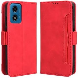 Motorola Moto G24 Power/G04/E14 Pung Cover med Kortholder - Rød
