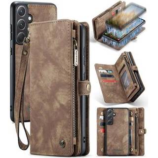 Samsung Galaxy A35 Caseme 008 2-i-1 Multifunktionel Pung - Brun