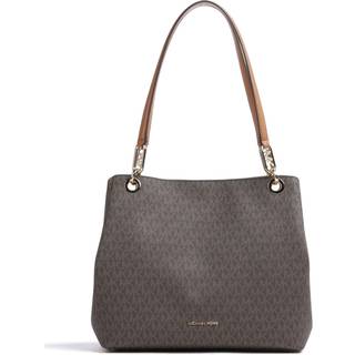 MK Kensington Large Signature Logo Tote Bag - Brown - Michael Kors - ONE SIZE
