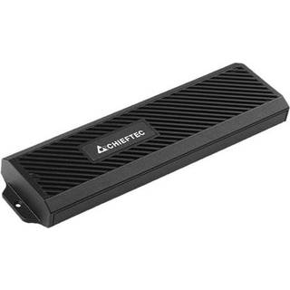 CHIEFTEC M.2 SSD external box, toolless, NVME & SATA, 10Gbps