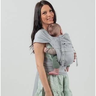 Isara QuickTie Half Buckle, Pearl Grey