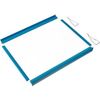 Penn -Plax Fish Tank Divider - Ryd perforeret polymersk?rm - 11 3/8 x 9 5/8 - Medium - fantastisk til 10 gallon akvarier