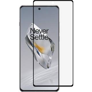 OnePlus 12 Skærmbeskyttelse i Glas - Full Fit - Sort Kant