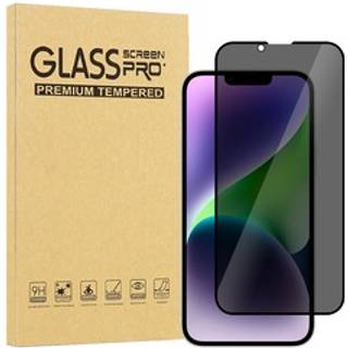 iiglo iPhone 16e / 14 / 13 / 13 Pro 3D Privacy Skærmbeskytter