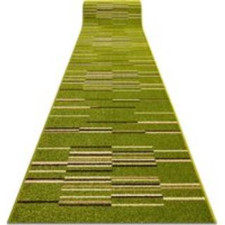 Fortovet HEAT-SET FRYZ NELI grønt 100 cm 100x990 cm