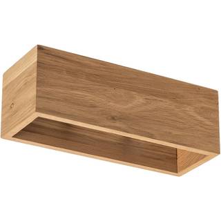 Væglampe Kubiko Envostar, dæmpbar, Lyst træ, Stue/spisestue, Træ, Moderne