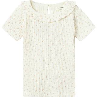 Lil Atelier Coconut Milk Blomstret Top