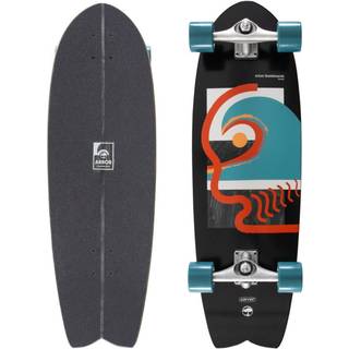 "Arbor Cx Fat Fish 32"" Surfskate" - Uni - black