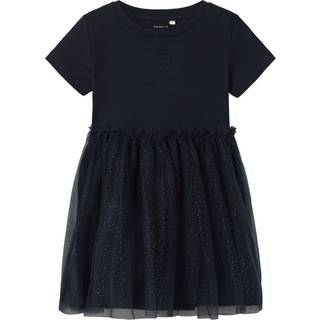 NAME IT Kortærmet Kjole Harana Dark Sapphire