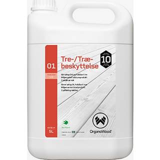 OrganoWood Træbeskyttelse Nr. 1 - 5 liter