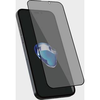 iPhone 15 Pro Holdit Hærdet Glas 9H Skærmbeskyttelse m. Privacy Funktion - Sort Kant