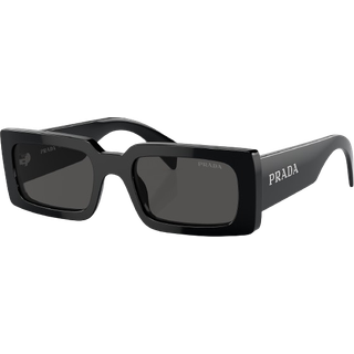 Prada PR A07SF Asian Fit 1AB5S0 54 Solbriller Kvinder Black - Black - 54mm