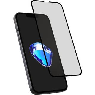 iPhone 14 Pro Max Holdit Hærdet Glas Skærmbeskyttelse 9H - Sort Kant