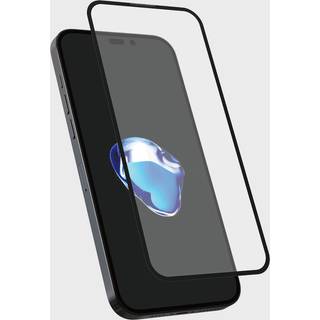 Holdit iPhone 15 Pro Max Hærdet Glas Skærmbeskyttelse 3D - Case Friendly - Gennemsigtig / Sort Kant