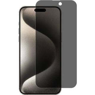 SKALO iPhone 15 Privacy Hærdet Glas Skærmbeskyttelse
