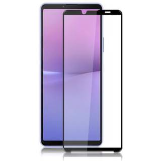 Sony Xperia 10 V Mocolo Full Size Hærdet Glas - 9H - Sort Kant