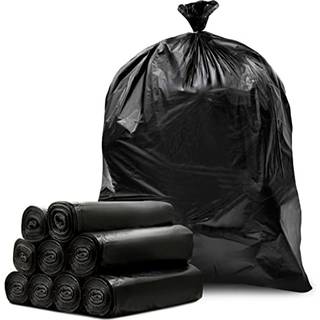 Tasker 30-33 gallon papirkurven tungt (megavalue pakke 250 tælling) store sorte affaldsposer 30 gallon - 32 gallon - 33 gallon - 35 gallon. Taske