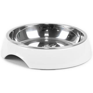 Solid Kattemadskål Hvid - 200 ml