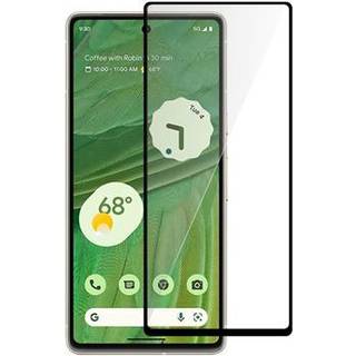 Google Pixel 7a Skærmbeskyttelse Hærdet Glas - 9H - Full Fit - Sort Kant