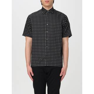 Emporio Armani Logo Short Sleeve Shirt Black