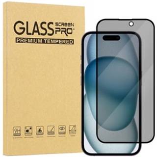 iiglo iPhone 15 Pro Max 3D Privacy Skærmbeskytter