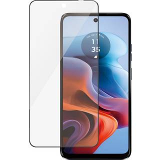 Motorola Moto G34 PanzerGlass Ultra Wide Fit Skærmbeskyttelsesglas - Platinum Strength - Sort Kant