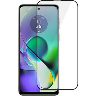 Motorola Moto G54 Skærmbeskyttelse Hærdet Glas - 9H - Full Fit - Sort Kant