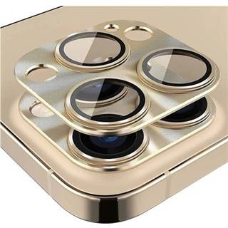 iPhone 14 Pro/14 Pro Max Hat Prince Kamera Linse Skærmbeskyttelse Hærdet Glas - Guld