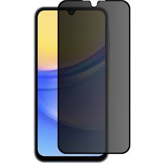 SKALO Samsung A15 5G Privacy Hærdet Glas Skærmbeskyttelse - Sort