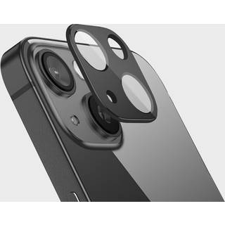 iPhone 15 / 15 Plus Holdit Kameralinse Beskyttelsesglas - Case-Friendly - Sort