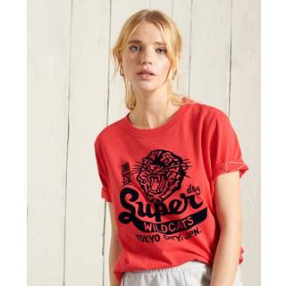Superdry Varsity T-shirt med velour