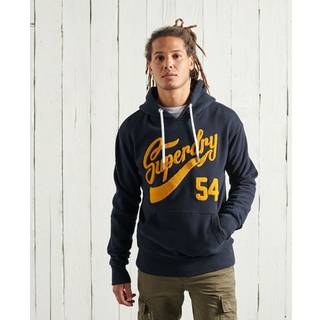 Superdry Collegeinspireret Limited Edition hættetrøje i chenille-stof