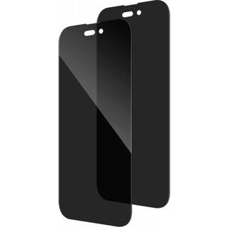 2-PACK iPhone 14 Pro Max Privacy Hærdet glas 0,26 mm 2,5D 9H