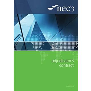 NEC3 Adjudicator's Contract (AC)