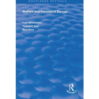 Welfare and Families in Europe