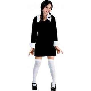 Gotisk skolepigekostume - 130-140 cm