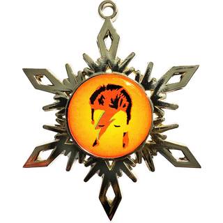 David Bowie Ziggy Stardust Christmas Tree Ornamenter - David Bowie Limited Edition Christmas Ornament Ziggy Stardust - David Bowie Merchandise -