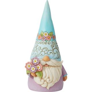 Enesco jim shore heartwood creek gnome holder blomster figur- harpiks h?ndmalet samlerobjekter dekorative figurer hjemmeindretning skulptur hylde