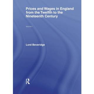 Prices and Wages in England