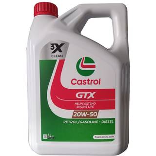 Castrol GTX 20W-50 (4 liter)