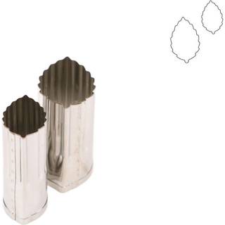 Udstikker sæt formet som blade - 2 stk.