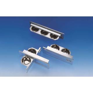 Fodervendeplade L m/3 skåle