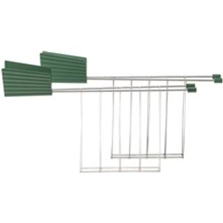 Alessi Kitchen And Tools - 'Plissé' toaster racks, green in green thermoplastic resin