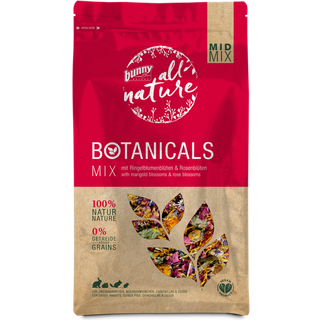 Botanicals Mid Mix - med morgenfrue og rosenblade (130g)