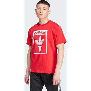 Trefoil Torch T-shirt - Better Scarlet