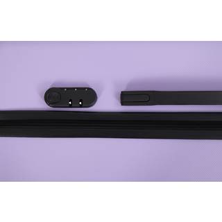 Håndbagage kuffert - Hardcase letvægt kuffert - Str. lille - Diamant lilla