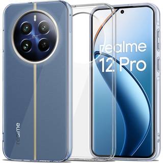 Realme 12 Pro (5G) / 12 Pro+ (5G) Tech-Protect Flexair Fleksibelt Plastik Cover - Gennemsigtig